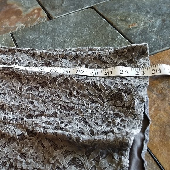 COPY - Silvery Lace Top - Picture 6 of 8